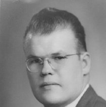 Robert Owen, coach of the Romeo Football Reserves, 1949